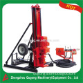 KQD165 trailer type water well drilling machine,electrical and pneumatic